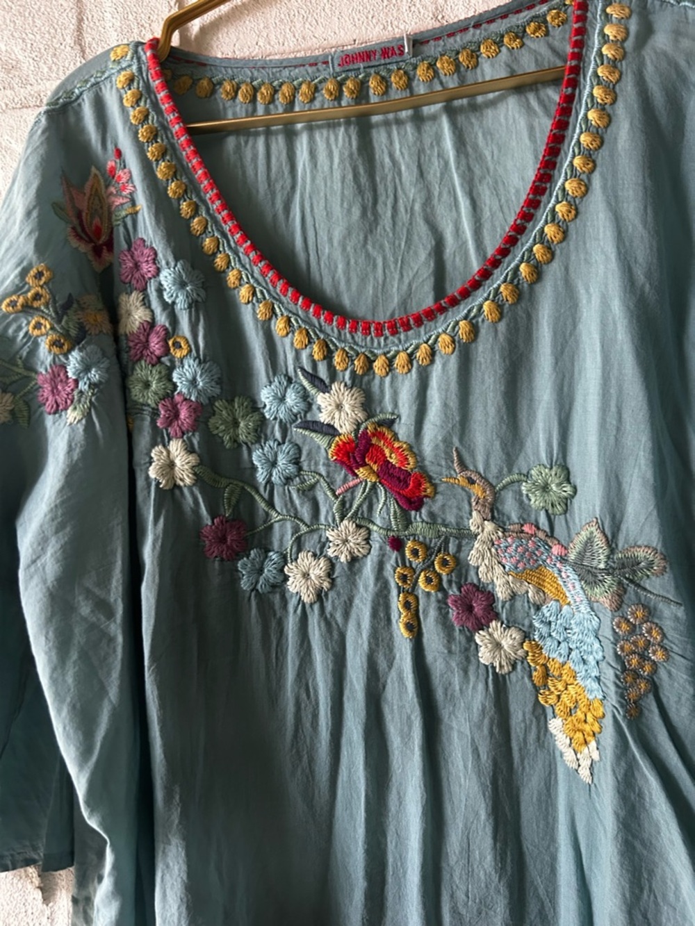 Johnny Was blouse XL - Picture 3 of 4